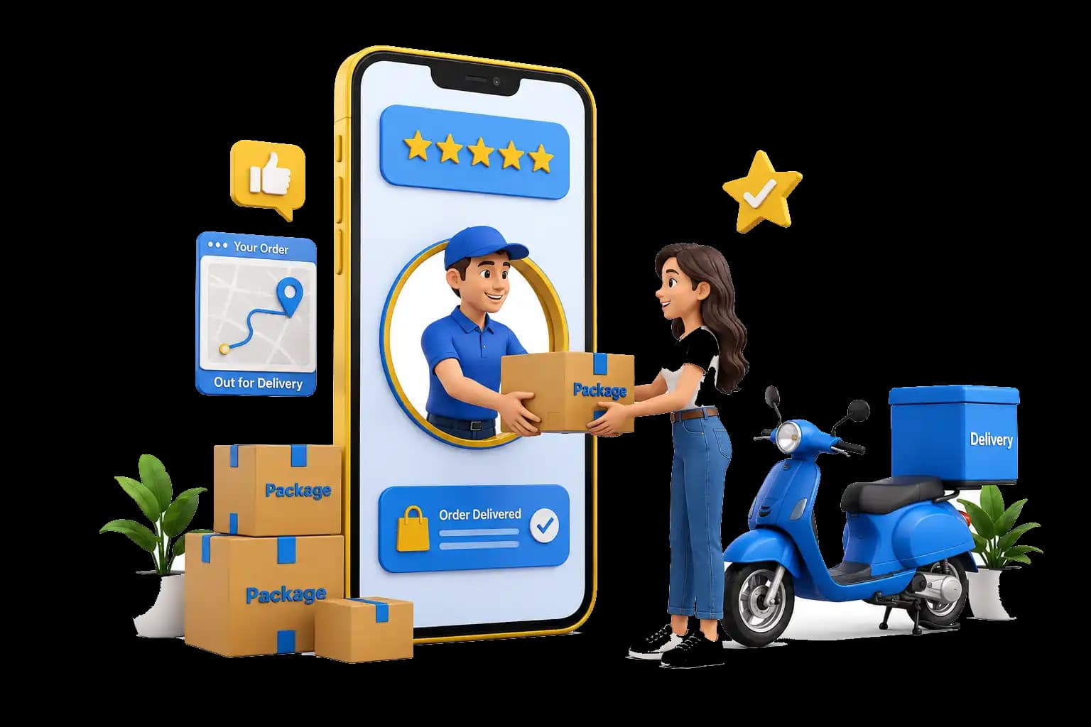 Postmates Clone